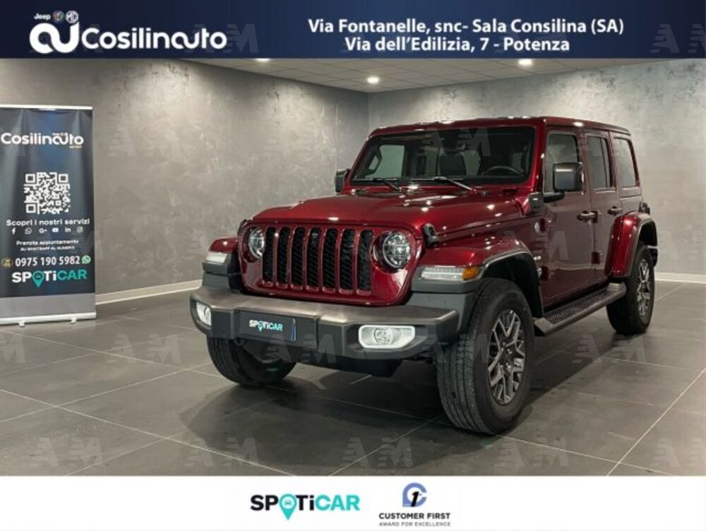 Jeep Wrangler Unlimited usata a Salerno