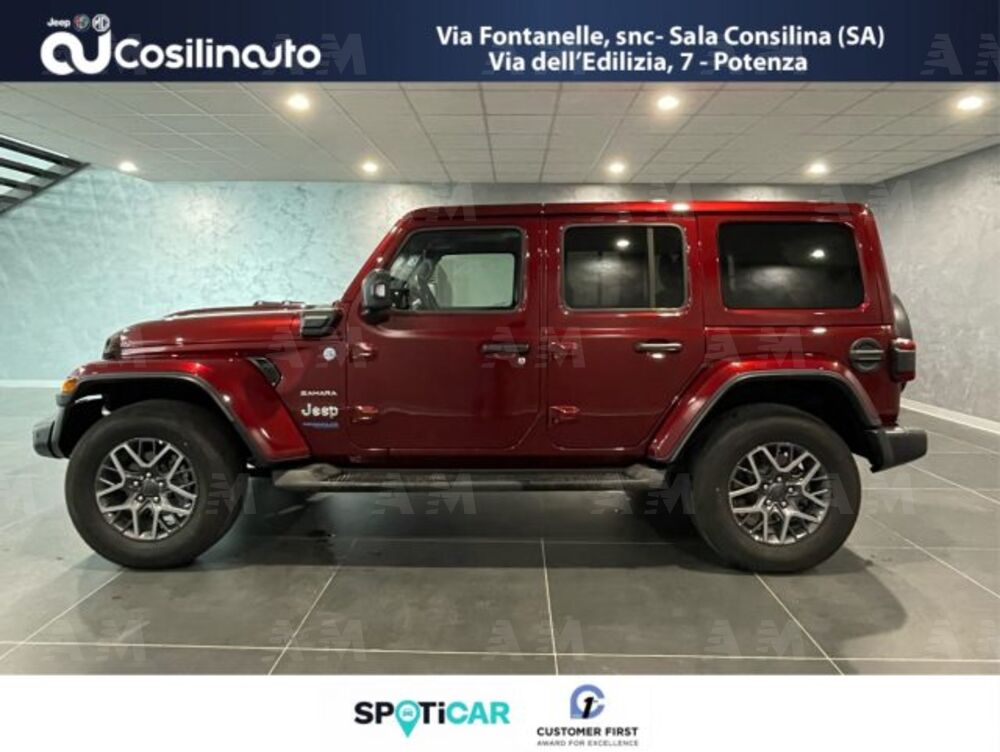 Jeep Wrangler Unlimited usata a Salerno (8)