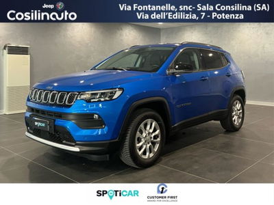 Jeep Compass 1.3 T4 190CV PHEV AT6 4xe Limited del 2021 usata a Sala Consilina