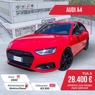 Audi A4 Avant 35 TDI/163 CV S tronic S line edition  del 2020 usata a Valdobbiadene