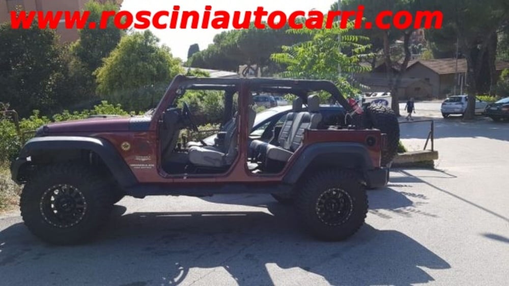 Jeep Wrangler Unlimited usata a Roma