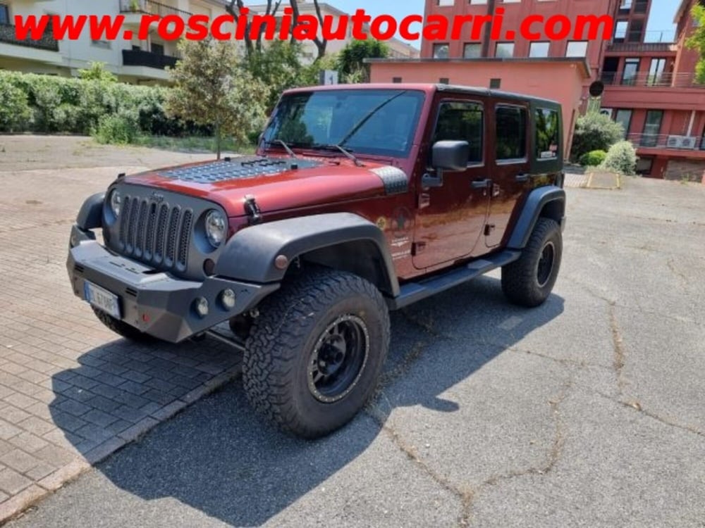 Jeep Wrangler Unlimited usata a Roma (9)