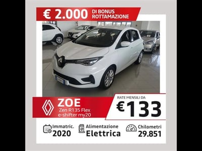 Renault Zoe Zen R135 Flex  del 2020 usata a Brindisi