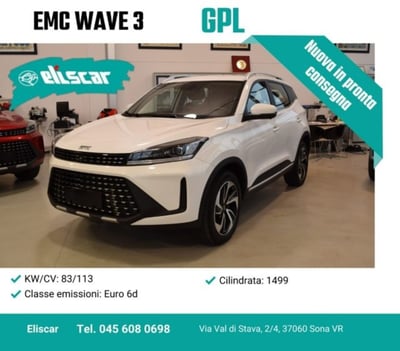 Emc Wave Wave 3 1.5t Gpl 113cv nuova a Sona