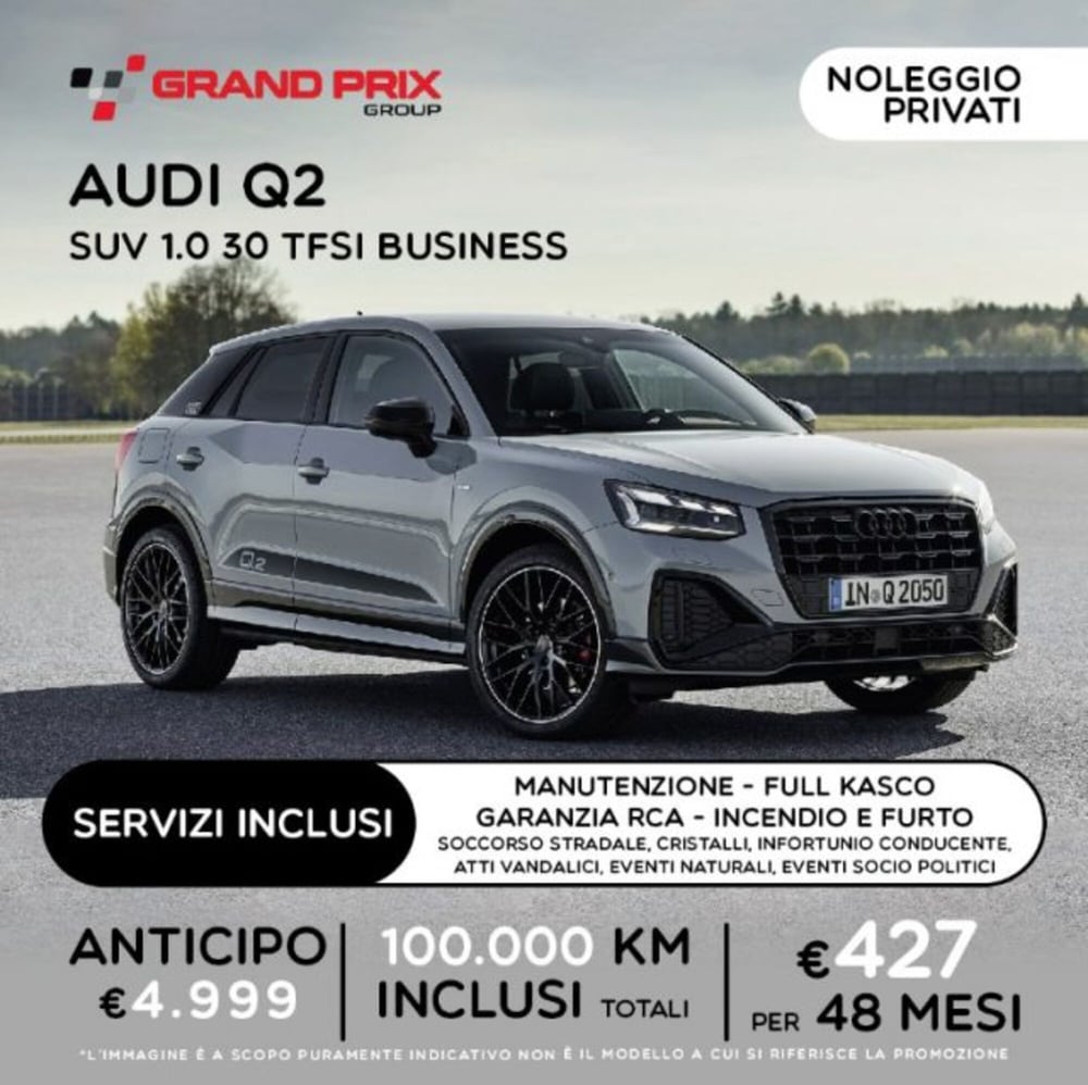 Audi Q2 nuova a Bologna