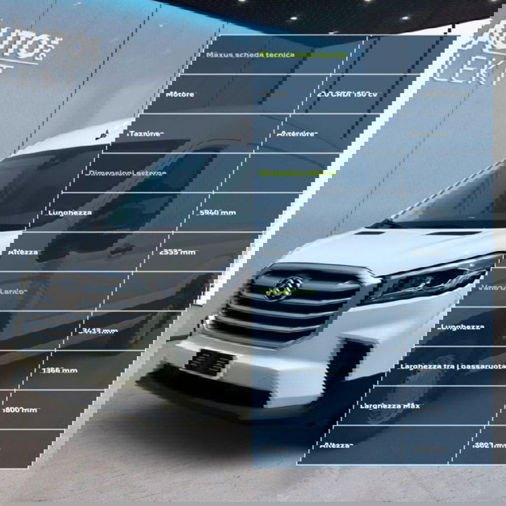 Maxus Deliver Furgone nuova a Torino (3)