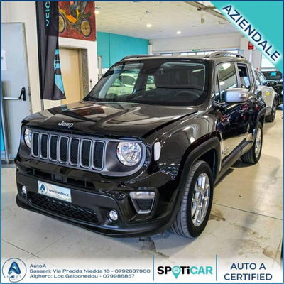 Jeep Renegade 1.3 T4 190CV PHEV 4xe AT6 Limited del 2023 usata a Sassari
