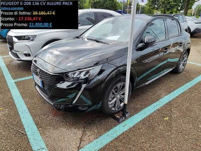 Peugeot 208 motore elettrico 136 CV 5 porte Allure Pack del 2023 usata a Viterbo