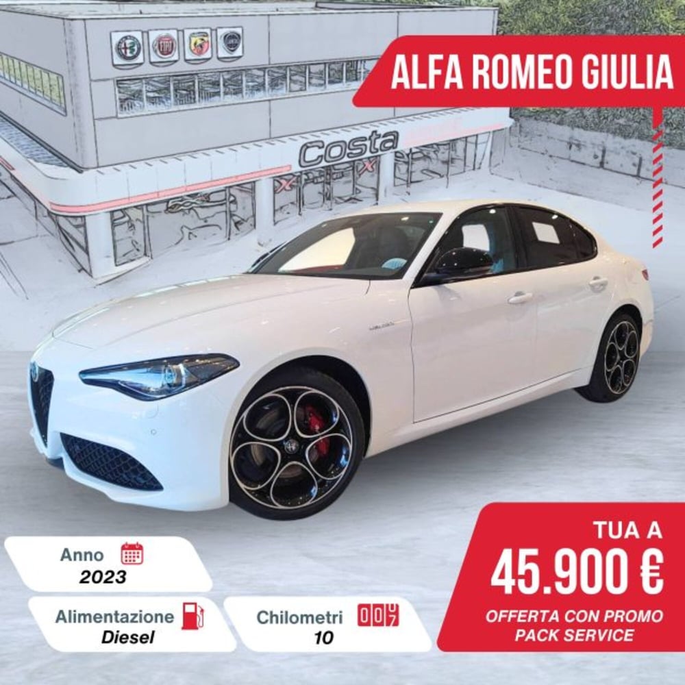 Alfa Romeo Giulia nuova a Treviso