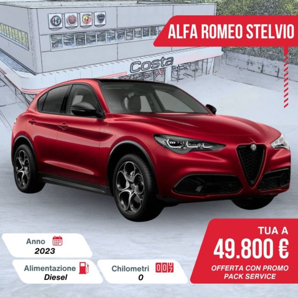 Alfa Romeo Stelvio nuova a Treviso