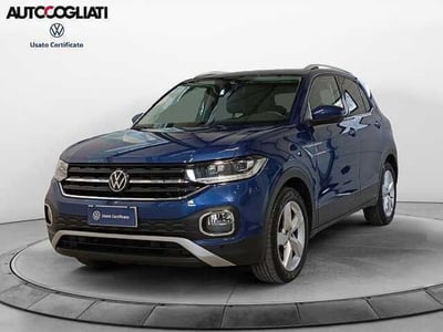 Volkswagen T-Cross 1.0 TSI 110 CV DSG Advanced del 2021 usata a Brivio