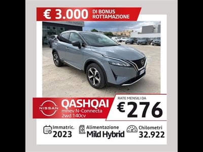 Nissan Qashqai 1.3 mhev Tekna 2wd 140cv del 2023 usata a Brindisi