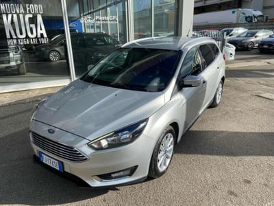 Ford Focus Station Wagon 1.5 TDCi 120 CV Start&amp;Stop SW Titanium del 2017 usata a Imola