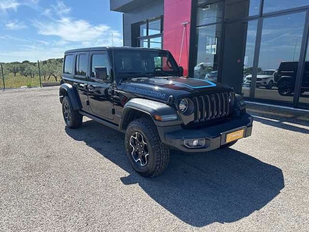 Jeep Wrangler Unlimited usata a Ancona (9)