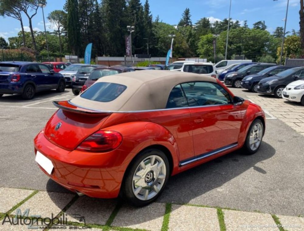 Volkswagen Maggiolino Cabrio usata a Roma (10)