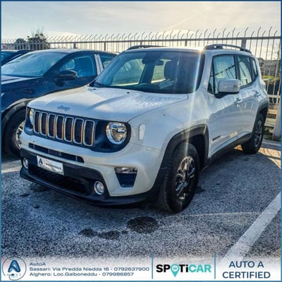 Jeep Renegade 1.6 Mjt 120 CV Longitude  del 2020 usata a Sassari