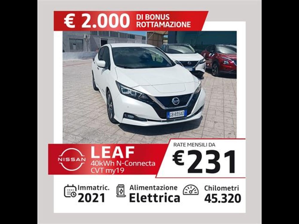 Nissan Leaf usata a Brindisi