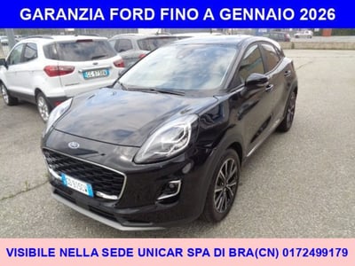 Ford Puma 1.0 EcoBoost Hybrid 125 CV S&amp;S aut. Titanium Design  del 2021 usata a Alba