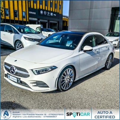 Mercedes-Benz Classe A Sedan 180 d 4p. Executive  del 2022 usata a Sassari