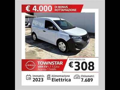 Nissan Townstar Van EV L1 122cv Acenta 11kWh del 2023 usata a Brindisi