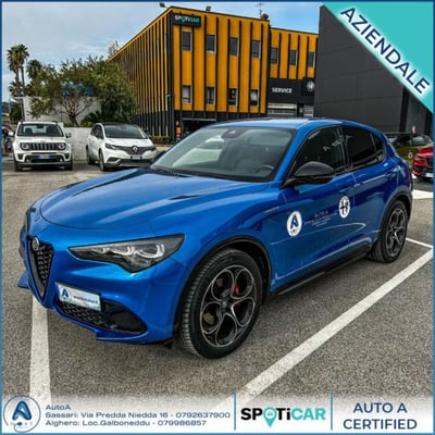 Alfa Romeo Stelvio Stelvio 2.2 Turbodiesel 210 CV AT8 Q4 Veloce  del 2023 usata a Sassari