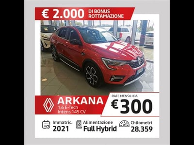 Renault Arkana 1.6 full hybrid Esprit Alpine 145cv del 2021 usata a Brindisi