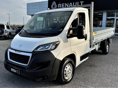 Peugeot Boxer Telaio 335 2.0 BlueHDi 130CV PL Cassonato Acciaio del 2019 usata a Monza