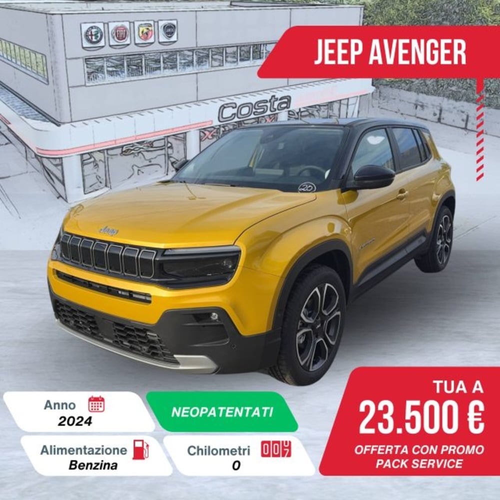 Jeep Avenger nuova a Treviso