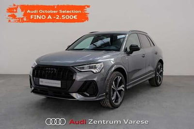 Audi Q3 Sportback 45 2.0 tfsi Identity Black quattro 245cv s.-tronic del 2024 usata a Varese