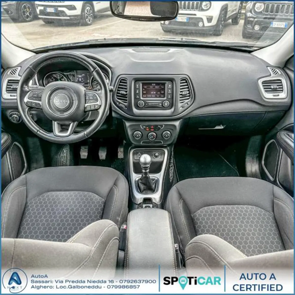 Jeep Compass usata a Sassari (15)