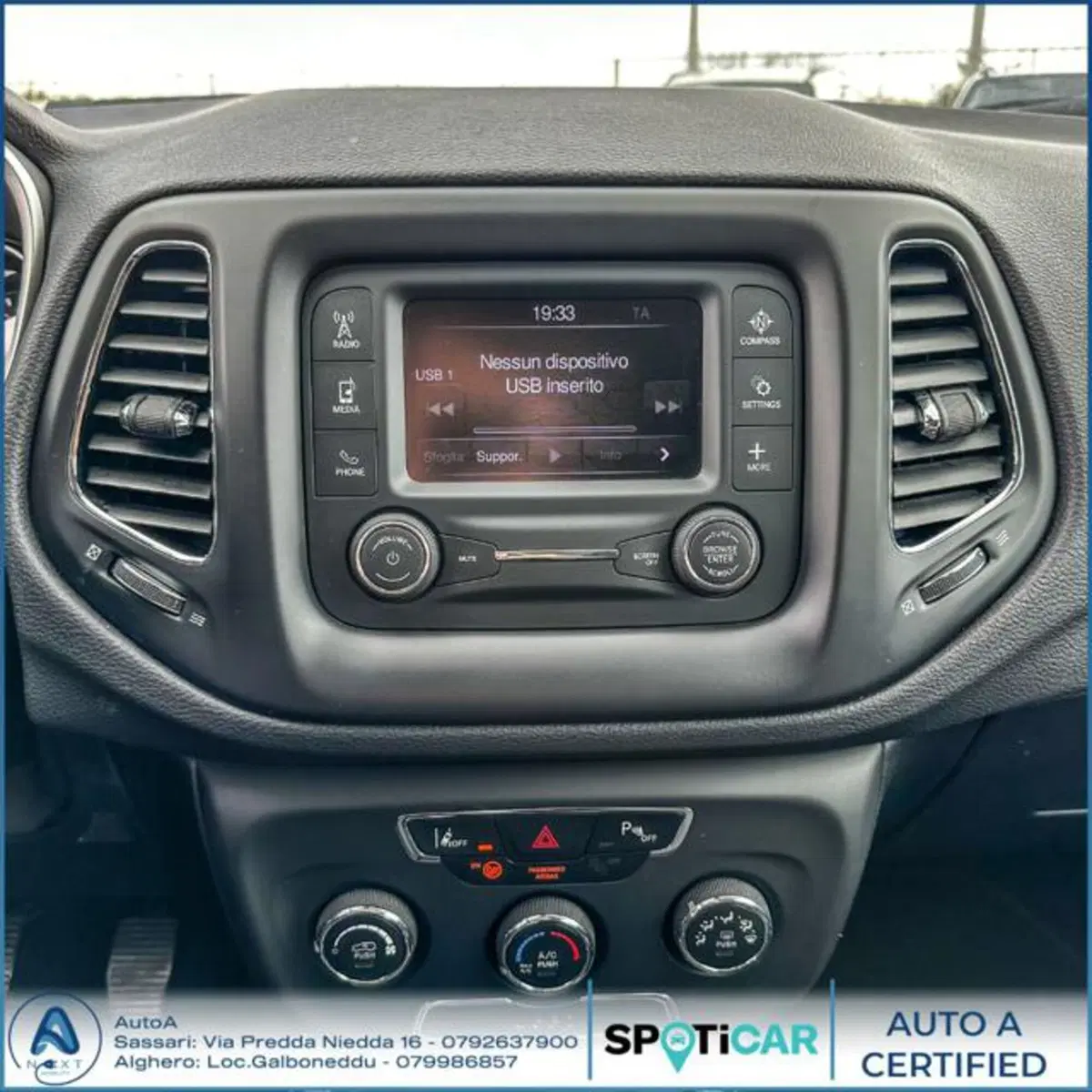 Jeep Compass usata a Sassari (19)