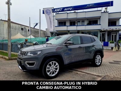 Jeep Compass 1.3 T4 190CV PHEV AT6 4xe Limited  del 2020 usata a Limena