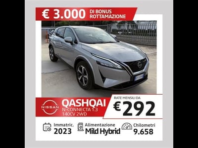 Nissan Qashqai 1.3 mhev Tekna 2wd 140cv del 2023 usata a Brindisi