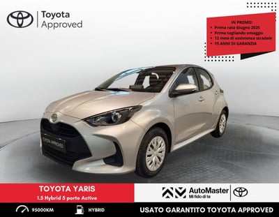 Toyota Yaris 1.5 Hybrid 5 porte Energy del 2024 usata a Ferrara