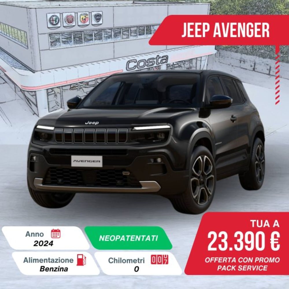 Jeep Avenger nuova a Treviso