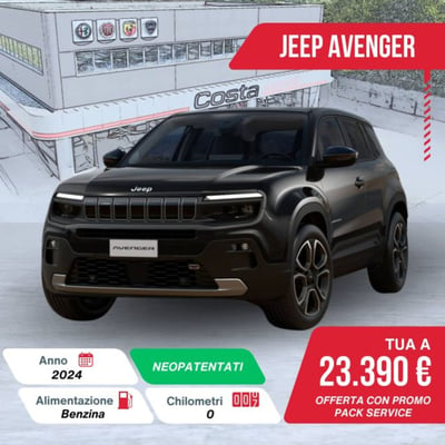 Jeep Avenger 1.2 turbo Summit fwd 100cv nuova a Valdobbiadene