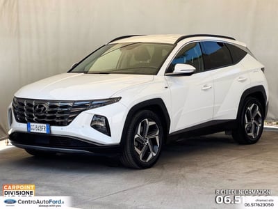 Hyundai Tucson 1.6 t-gdi 48V Exellence Lounge Pack 2wd dct del 2021 usata a Albano Laziale