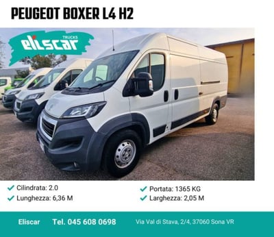 Peugeot Boxer Furgone 435 2.0 BlueHDi 160CV PLM-SL-TM-DC Furgone del 2017 usata a Sona