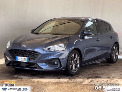 Ford Focus 1.0t ecoboost h ST-Line X 125cv del 2021 usata a Albano Laziale