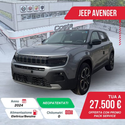 Jeep Avenger 1.2 turbo Summit fwd 100cv nuova a Valdobbiadene