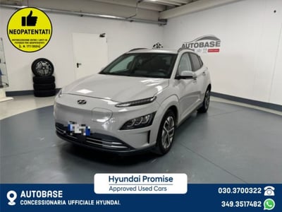 Hyundai Kona EV 39 kWh XLine del 2021 usata a Brescia