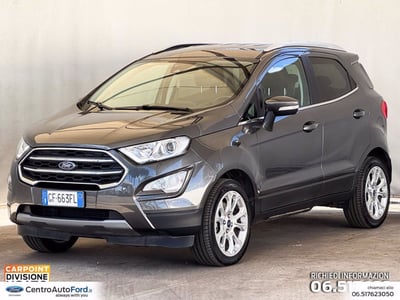 Ford EcoSport 1.0 EcoBoost 125 CV Titanium  del 2021 usata a Albano Laziale