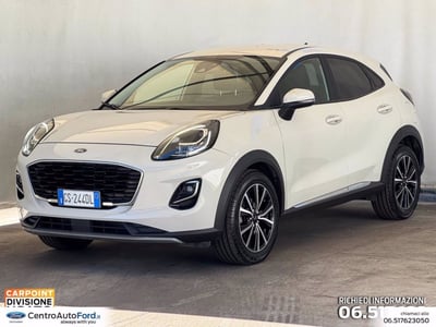 Ford Puma 1.0 EcoBoost 125 CV S&amp;S Titanium del 2020 usata a Albano Laziale