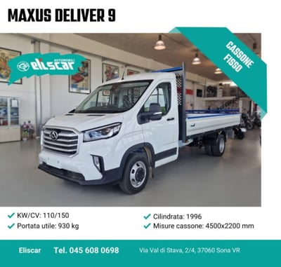 Maxus Deliver Furgone Deliver 9 2.0 crdi 150cv L3H3 rwd nuova a Sona