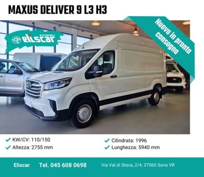 Maxus Deliver Furgone Deliver 9 2.0 crdi 150cv L3H3 rwd nuova a Sona