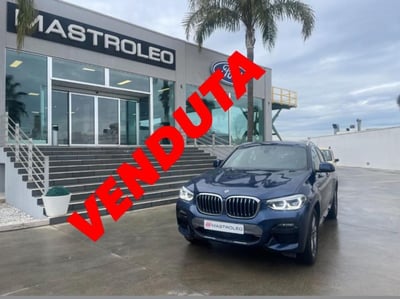 BMW X4 xDrive20d Msport-X  del 2020 usata a Tricase