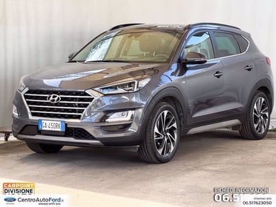 Hyundai Tucson 1.6 crdi 48V Exellence Lounge Pack 2wd imt del 2020 usata a Albano Laziale