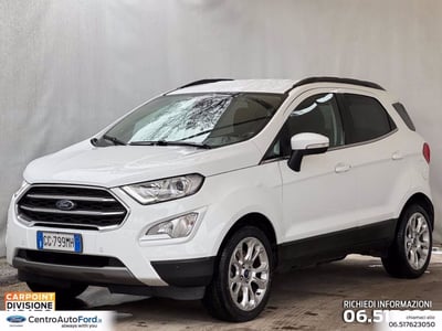 Ford EcoSport 1.0 EcoBoost 125 CV Titanium  del 2021 usata a Albano Laziale