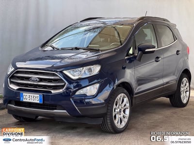 Ford EcoSport 1.0 EcoBoost 125 CV Titanium  del 2021 usata a Albano Laziale