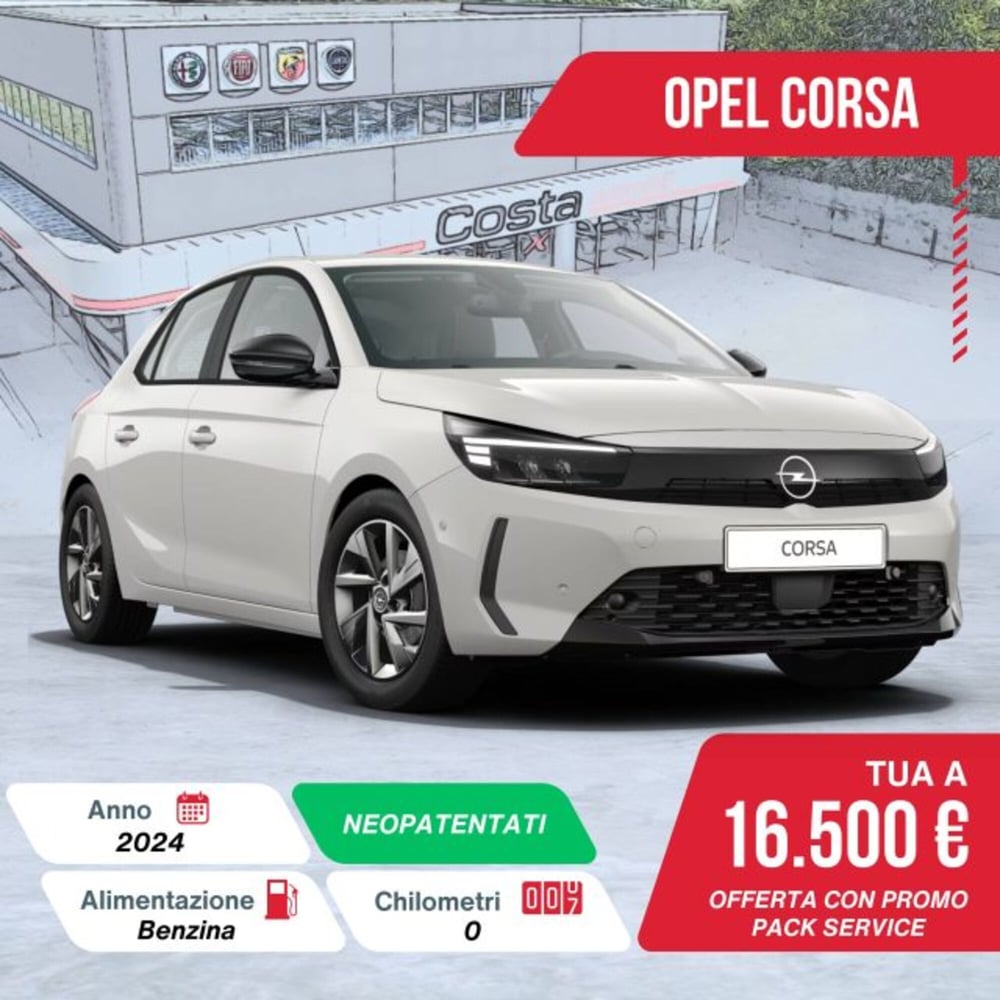 Opel Corsa nuova a Treviso